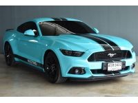 Ford Mustang 2.3 EcoBoost 2016 เดิมรถสีเทา Wrap สีฟ้า รูปที่ 2